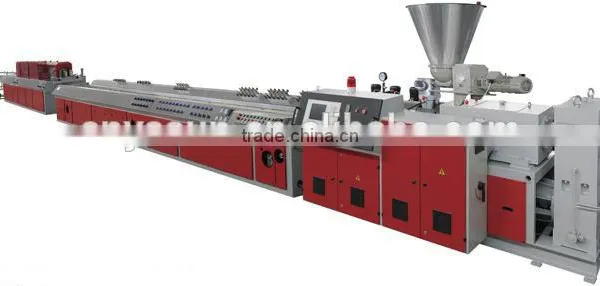 PVC Wood Door Production Line/making Machine/extruder in Jiaozhou photo-2