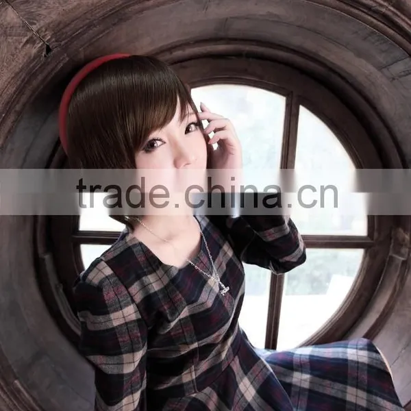 High Temperature Fiber European Wigs Synthetic photo-2
