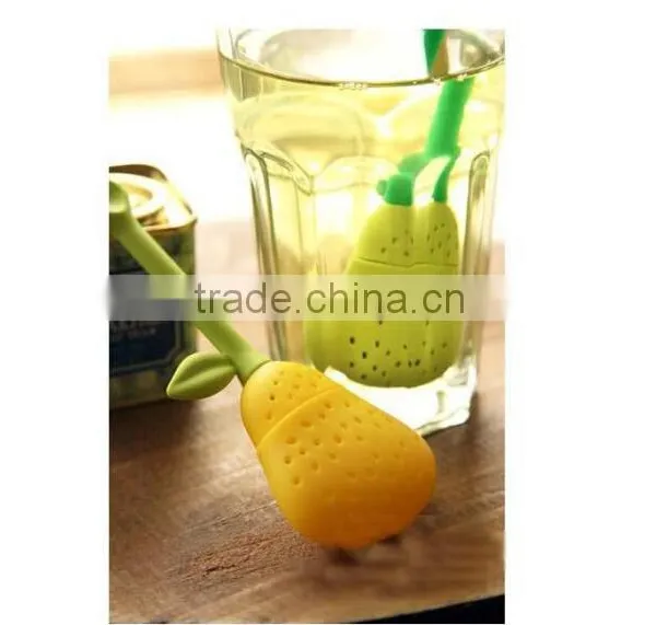 100% Food Grade Orange Pear Herbal Silicone Infusion Tea photo-5