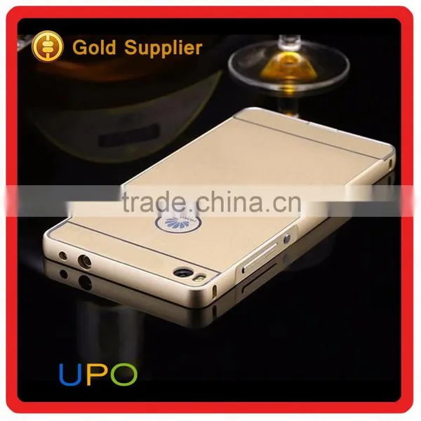[UPO] New Arrival Aluminum Bumper Metal Plastic Back Cover Hybrid Mobile Phone Case for Huawei P8 Lite photo-5