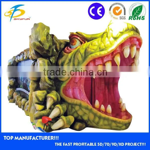 Top 2015 New Products Dinosaur 9D Cinema, Thrilling 5d 7d Cinema Equipment for Amusement Park photo-3