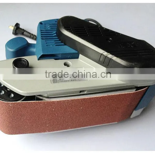 Cheapest Dongcheng 1200w 100*610mm Portable Abrasive Belt Machine photo-2