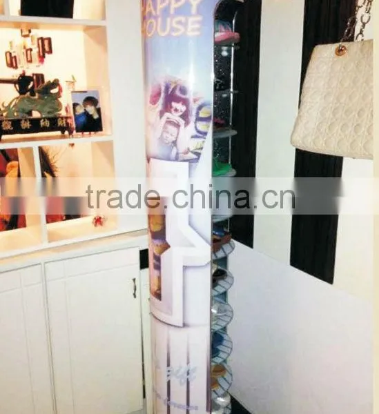 Fresh Style! Cylinder 360 Degree Revolving Shoe Cabinet photo-4