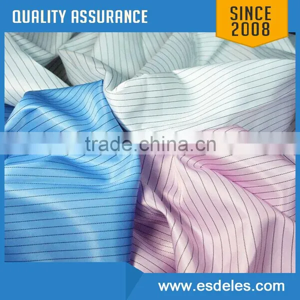 on Stock Antistatic 99% Polyester Fabric photo-5