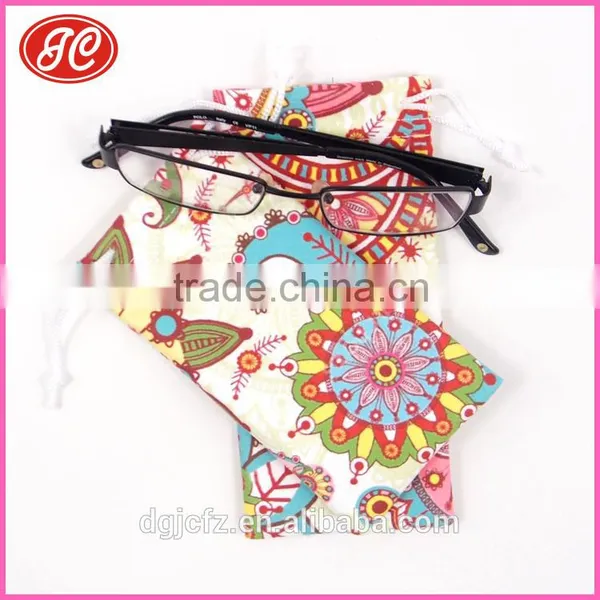 Custom Digital Printing Soft And Fashion Eyeglasses Pouch photo-3