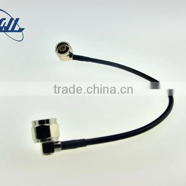 RF Coaxial Cable Assembly SMA Male to N Female Bulkhead RG316 Cable photo-2
