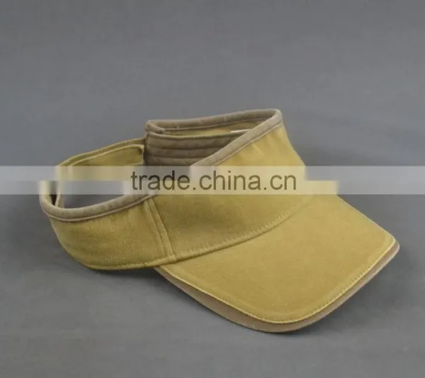 Normal Dyed Twill Washed Sun Visor Cap photo-5