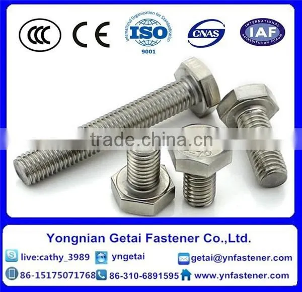 Hot Dip Galvanized Hexagon Bolts DIN 933 DIN 931 photo-4