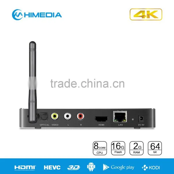 Canada HD Media Player 2016 Android tv Box Octa Core H8 RK3368 Himedia Kodi Android tv Box 4k 1080p HDR 16GB Android Mini pc photo-3