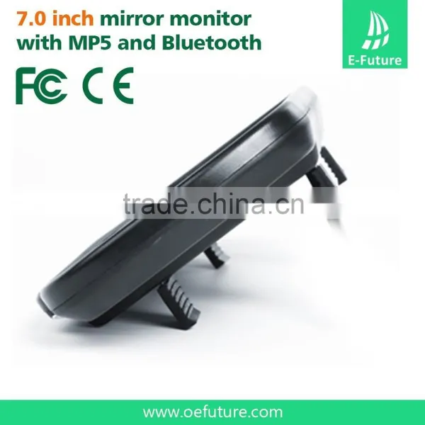 Touch Screen Bluetooth Rearview Mirror With Reverse Camera photo-2