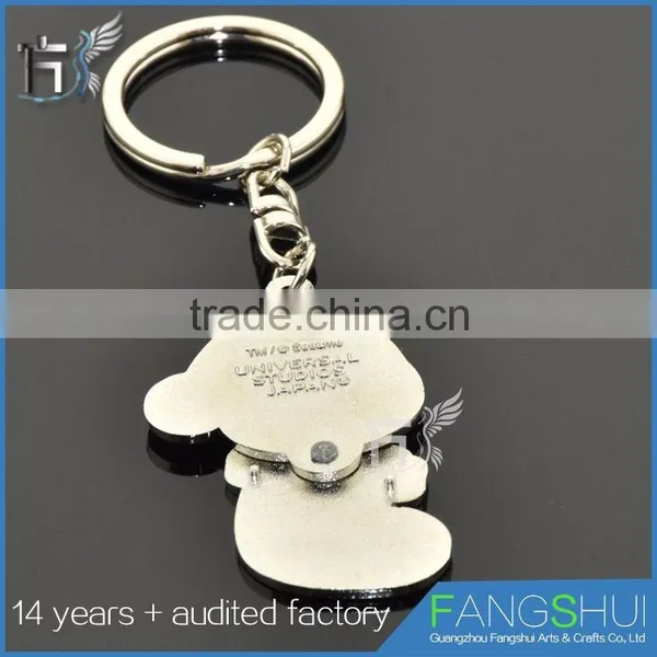 Free Sample Fancy Mobile Charm Pvc Keychain Wholesale photo-5
