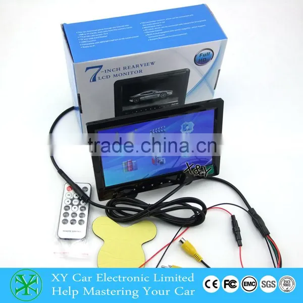 Car Monitor Stand Alone Monitor ,7 Inch Resistive TFT LCD Car Monitor XY-2075mp5 photo-2