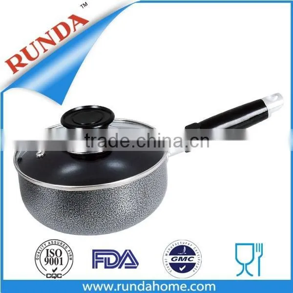 Non-stick Aluminium Sauce Pan Milk Pot With Lid photo-3