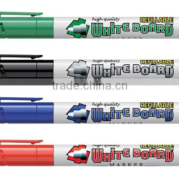 REFILLABLE WHITE BOARD MARKER - 2.0 mm Bullet Tip