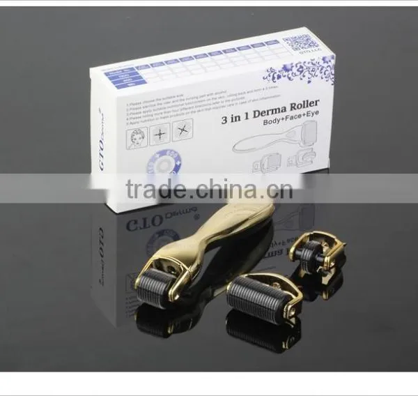 Medical CE Approval Micro Needle Skin Roller 3 IN 1 Derma Roller photo-2