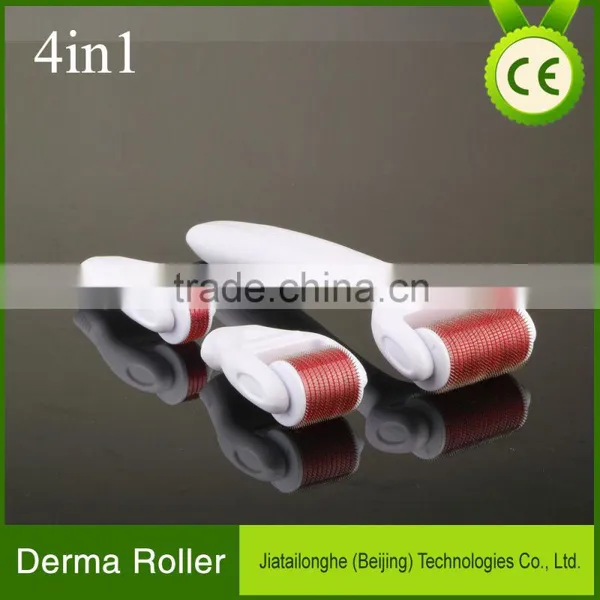 Home Use Beauty Equipment Micro Needle Therapy Derma Roller DRS Kits 4 in 1 Derma Roller for Skin Care photo-3