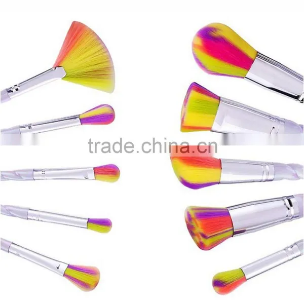 Free Sample Beauty Skin Care Unicorn Makeup Brushes Set Kit Face Brush With Travelling Bag photo-4