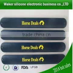 Rubber Slap Bracelet Wholesale Silicone Slap Bracele