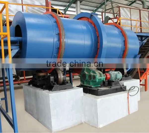 rotary coating machine for granule npk compound fertilizer