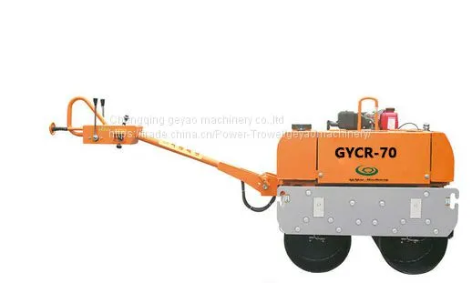 Double Drum Roller, Honda engine, Asphalt Vibratory Roller