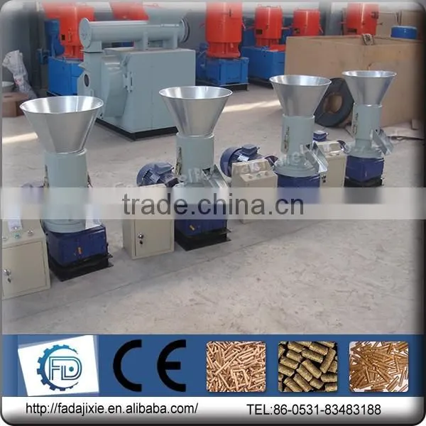 flat die pellet press