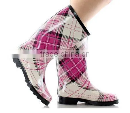 Women's Mid Calf Waterproof Rainboots photo-2