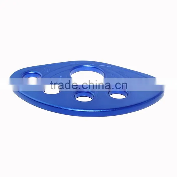 ANPEN 50kN Climbing Aluminum Anti-slip Rigging Plate With 5 Anchor Points photo-2