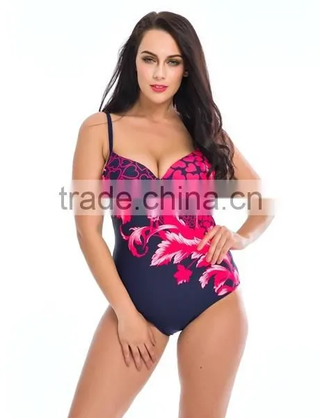 2016 New Sublimation Printed Plus Size Swimwear photo-6