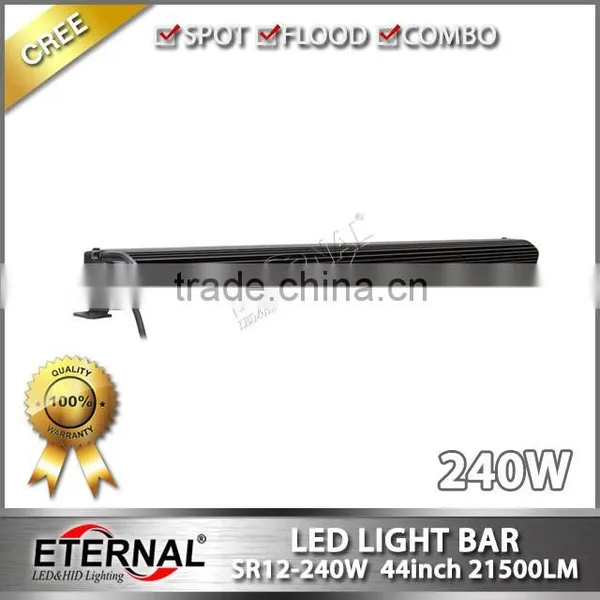 240W 44" Offroad Light Bar 4x4 High Power SUV ATV UTV Roof Bar Light Dune Buggy Police Led Work Lamp photo-3