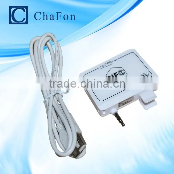 3.5mm Audio Jack Encrypted 13.56MHz RFID NFC Smart Card Reader Supports ISO 14443 Type A and B Cards photo-5