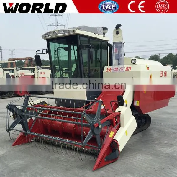 4LZ-5.0E 98HP Small Corn Wheat Harvester Machine With 1.4m3 Grain Tank