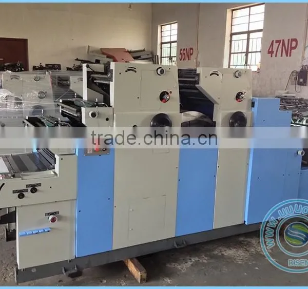 2 Color Double Coding High Speed Offset Printer photo-4