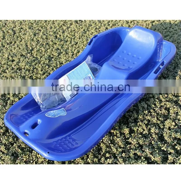 CE Approved Kids Plastic Ski Sled Snowsledge Plastic Sand Dune Sled photo-3
