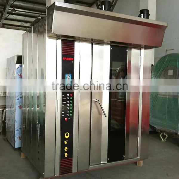 32 Trays Plate Safety Siren Electric Rotary Oven photo-2
