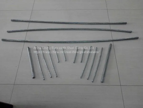 Hot Dipped Galvanized Steel Wire For Aluminium Conductor Steel Reinforced Cable
