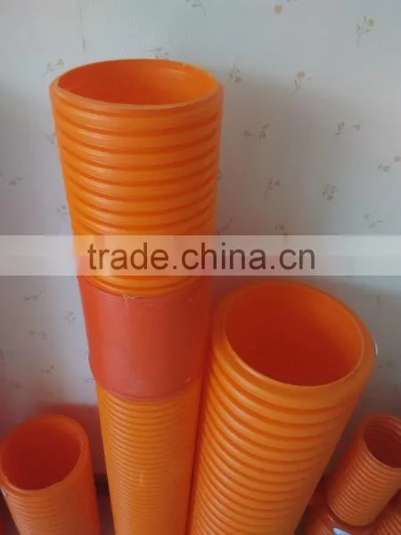 Double Wall Corrugated Electrical Modified Polypropylene MPP Pipe photo-4