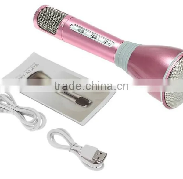 High Quality Mini Portable Wireless Bluetooth Microphone Karaoke Microphone K068 KTV Portable Karaoke Mini Microphone photo-2