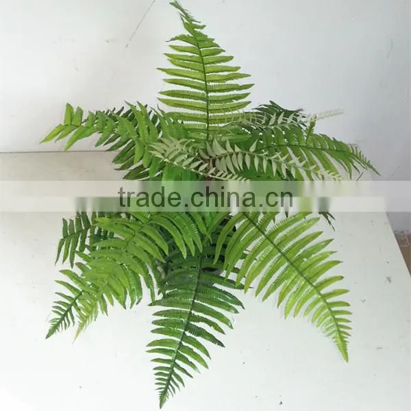 SJ3001023 Nice Quality Plastc Leaf for Home Decorations/fake Boston Fern Leaves photo-4