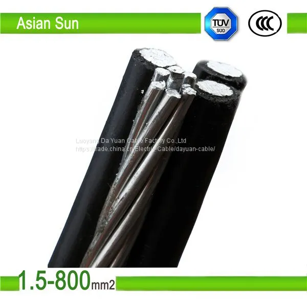 ABC Cable Aluminum Conductor XLPE Insulated ABC Cable, Overhead Aerial Bundle Cable photo-3