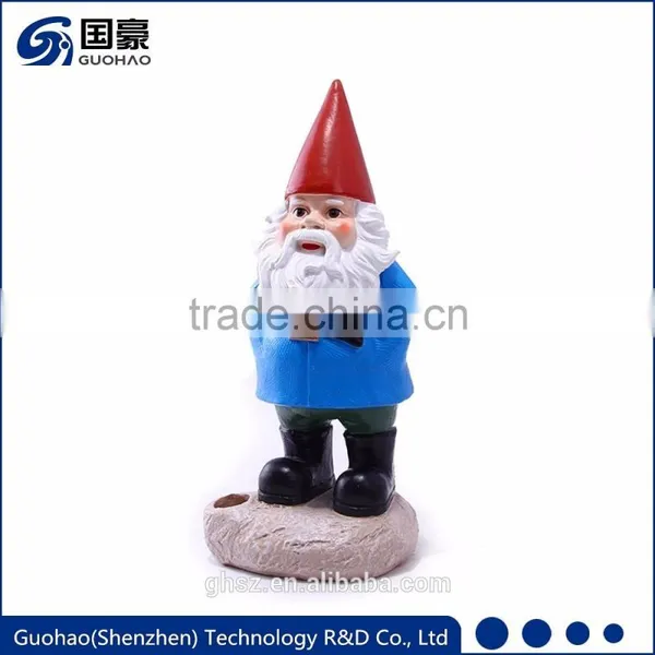 Christmas Outdoor Decor Resin Lawn Gnome Gardens Statues