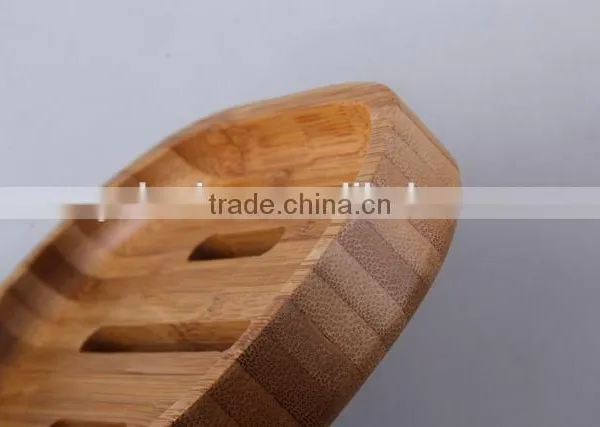 Oval Bamboo Soap Box photo-3