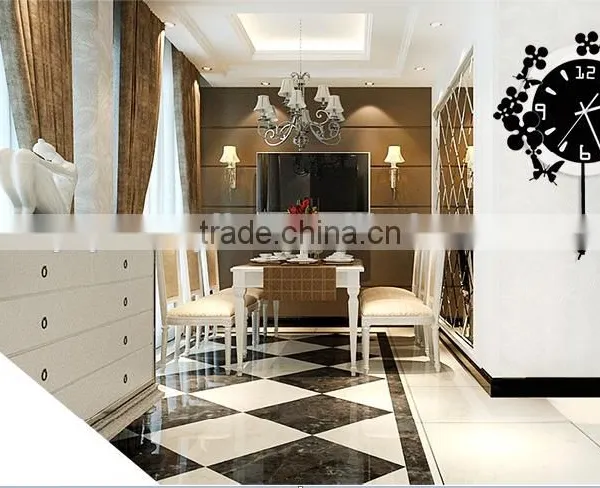 Luxury Modern DIY Acrylic Wall Clock Stickers Decals Home Room Art Decor Watches/timepiece photo-5
