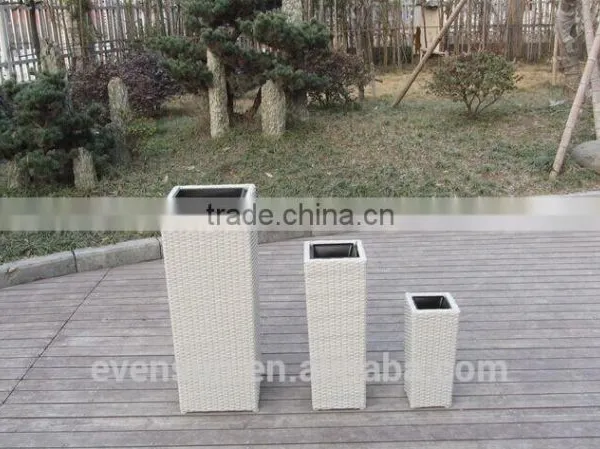 2015 Hot Sale Rattan Garden Flower Pot photo-5