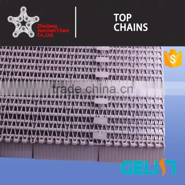 T-300 Plastic Belt With Flights and Hooks/modular Plastic Conveyor Belt photo-2