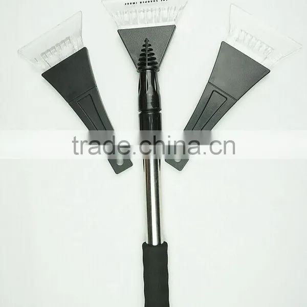Plastic Telescopic Handle Windscreen Scraper With EVA Grip photo-3