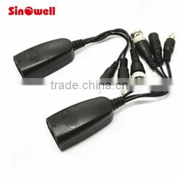 CAT5e Twisted Pair PV Video Balun With Power