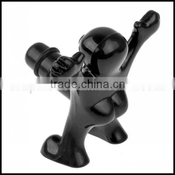 Funny Plastic Cheap Wine Bottle Stopper Manufacturer/For Adult Red Wine Bottle Stoppers Wholesale/Wholesale Plastic Wine Stopper photo-3