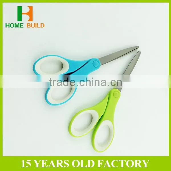 Factory Price HB-S7100 Soft Handle Paper Cutting Scissors photo-4