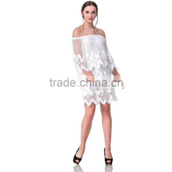 2017Guangzhou Domin Factory Latest Ladies Beautiful Fashion Dress photo-6