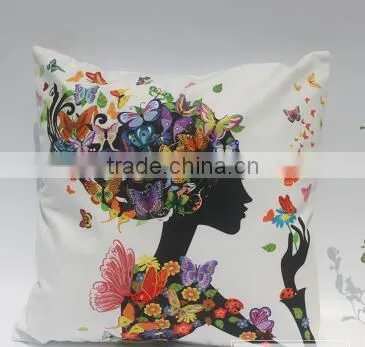 Newest Linen Digital Printing Custom Wholesale Pillow Cases/pillow Cottom photo-3